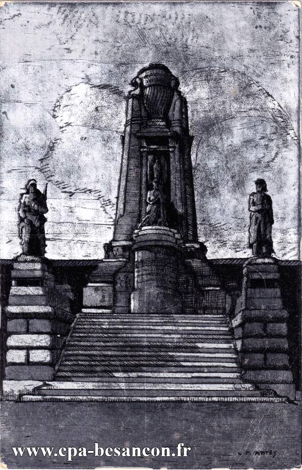 BESANÇON - Monument aux Morts de la Gare Viotte